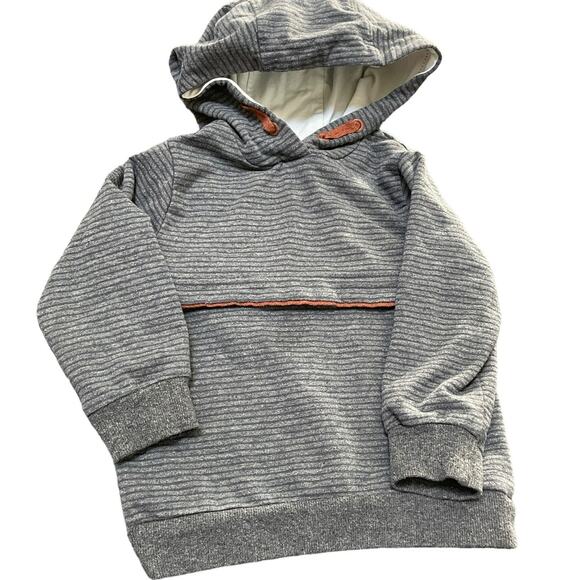 Tommy Bahama Hoodie Boys 2T Toddler Pullover Sweatshirt Gray Brown Casual - Picture 2 of 10